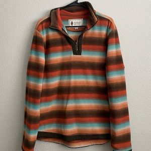 Serape half zip